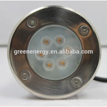 A luz do inground do 480Lm IP67, luz conduzida exterior 7w do canground do inground, poder superior conduziu o sourse